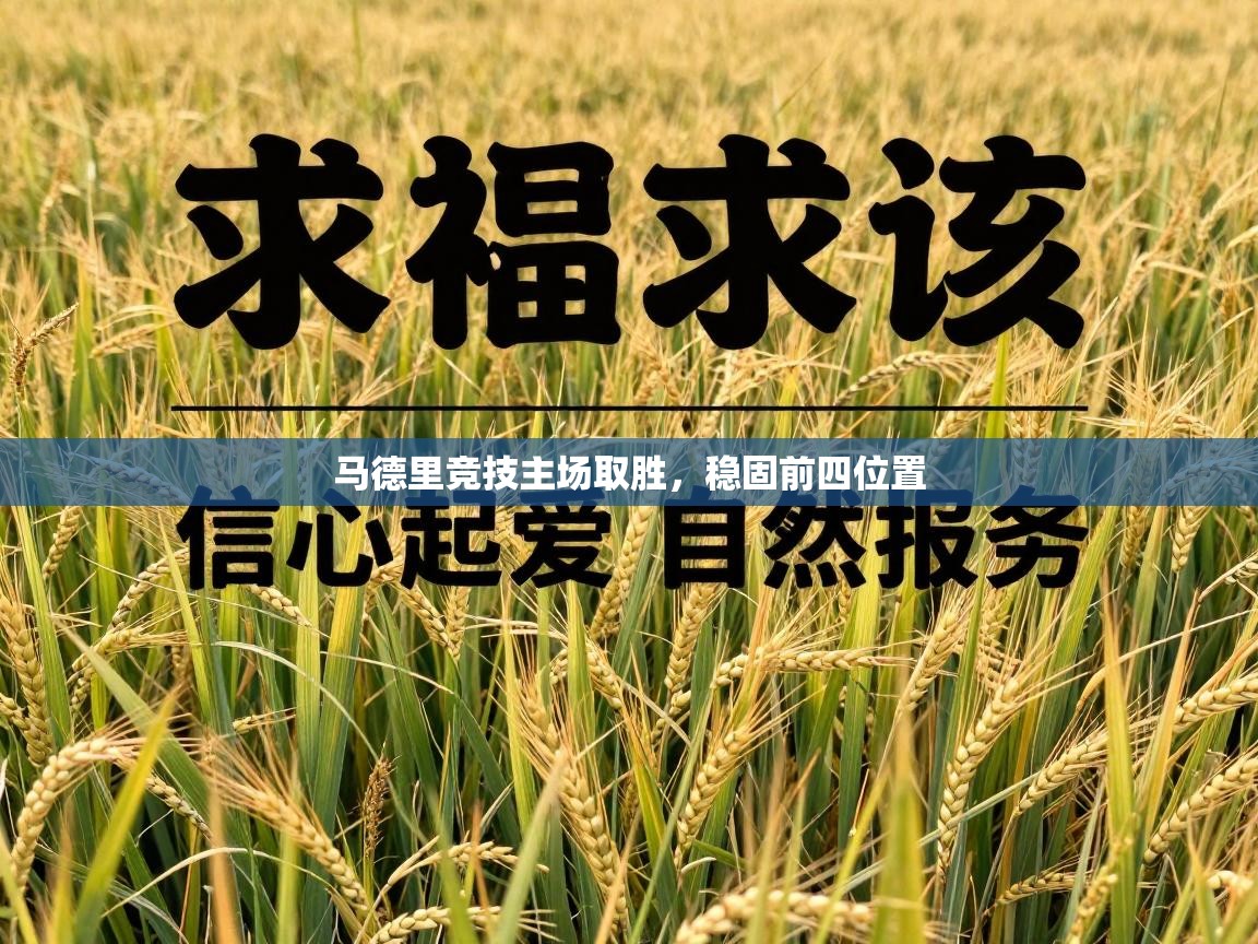 开云体育登录入口-马德里竞技主场取胜，稳固前四位置  第3张